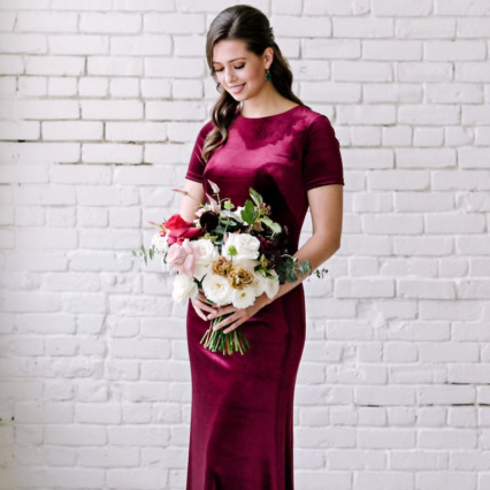 Revelry Naomi Velvet Dress